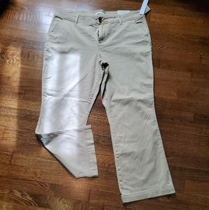 Maurices Chino boot up size 20 short